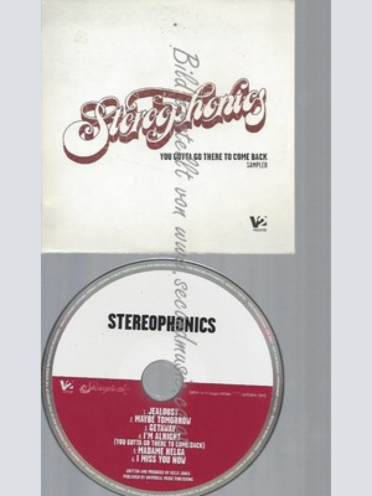 CD--CARDSLEEVE-STEREOPHONICS--YOU GOTTA GO THERE TO COME BACK-PROMO