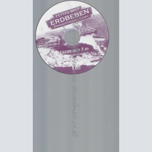 PROMO CD--FETTES BROT--ERDBEBEN