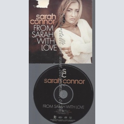 PROMO CD--SARAH CONNOR--FROM SARAH WITH LOVE--3TR