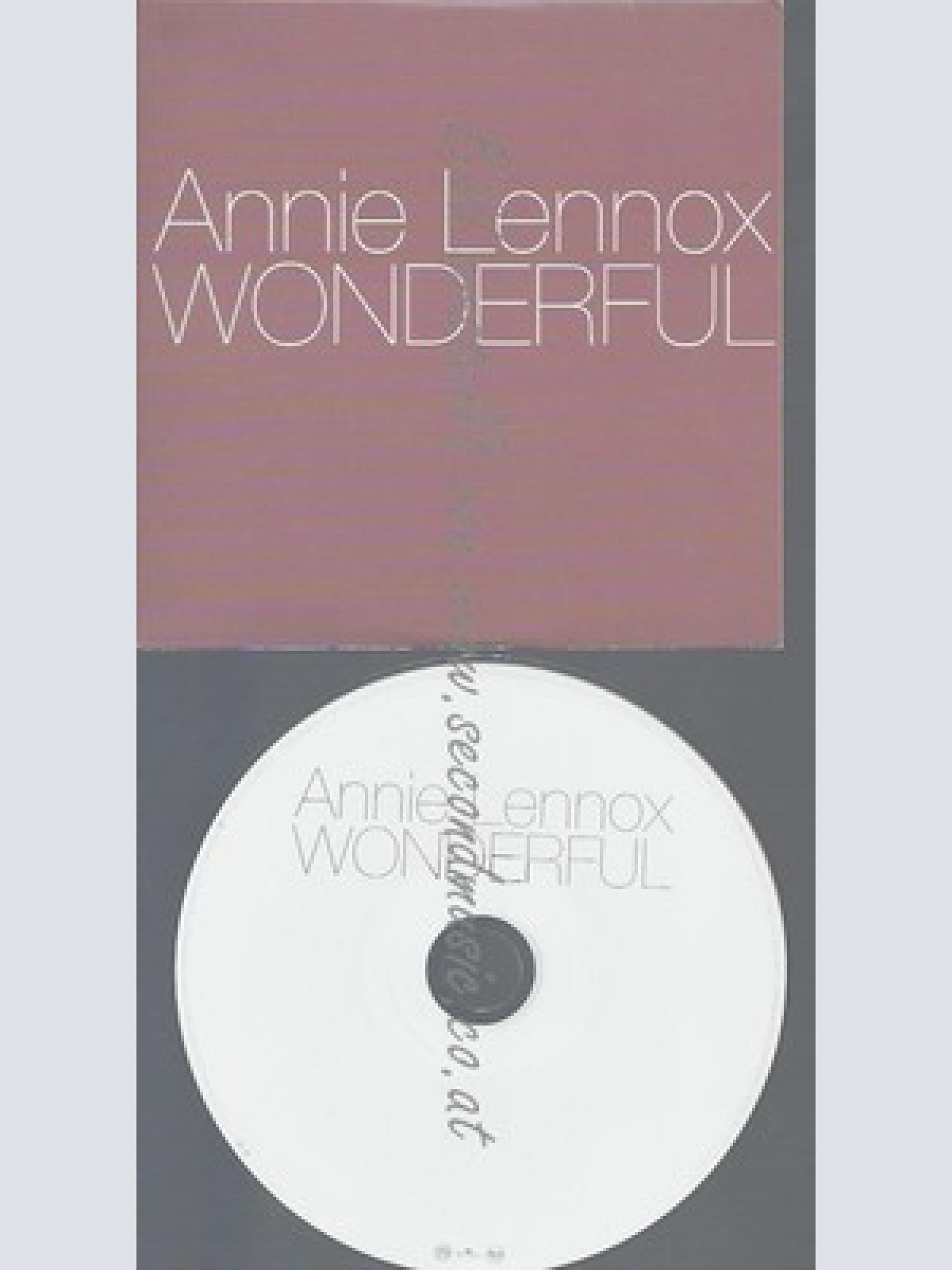 PROMO CD--ANNIE LENNOX--WONDERFUL--1TR