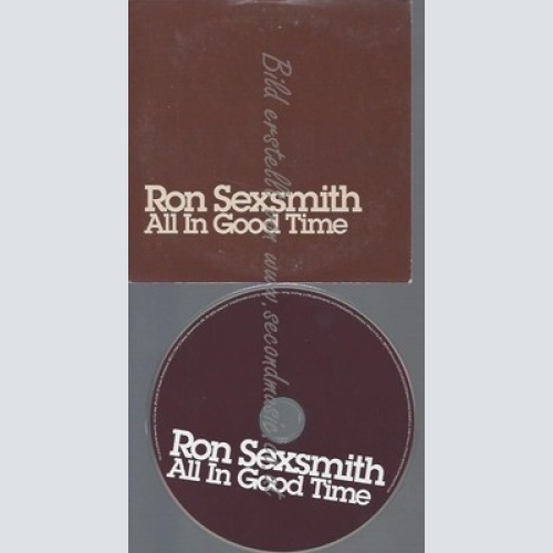 PROMO CD--RON SEXSMITH--ALL IN GOOD TIME--1TR