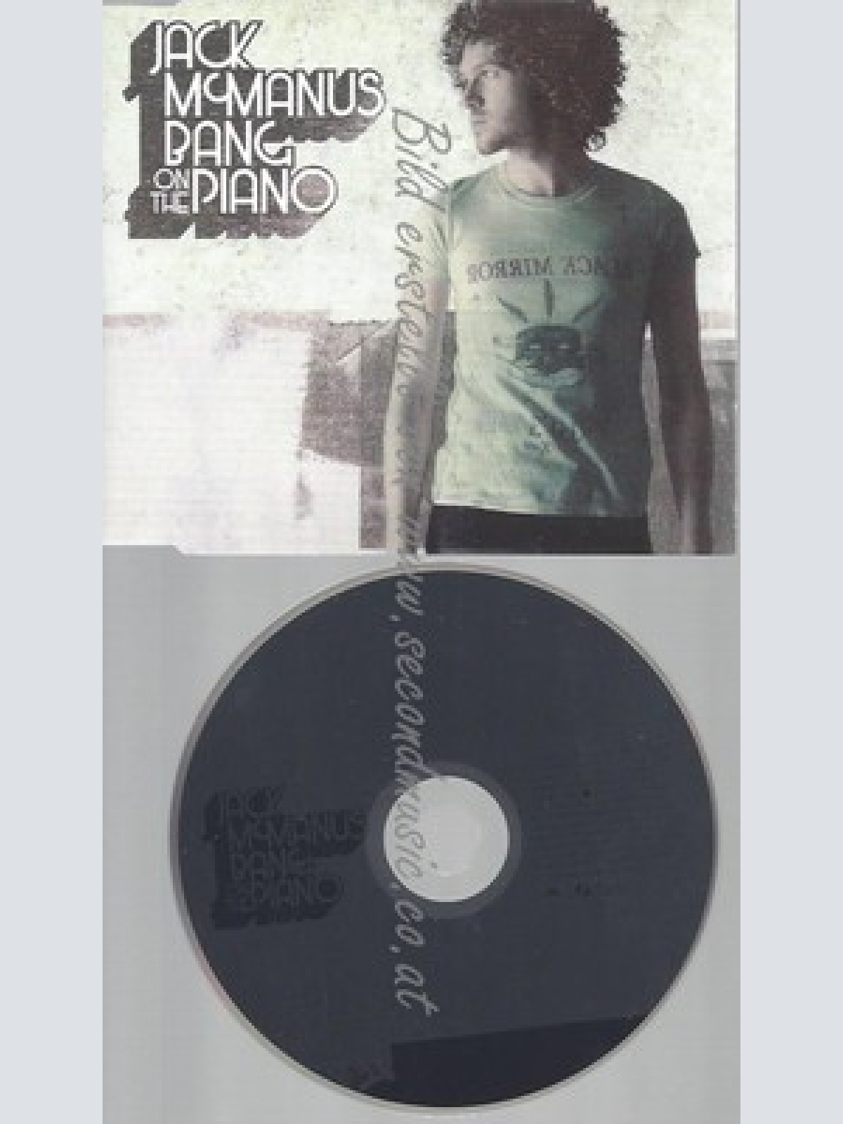 PROMO CD--JOHN MCMANUS-- BANG THE PIANO