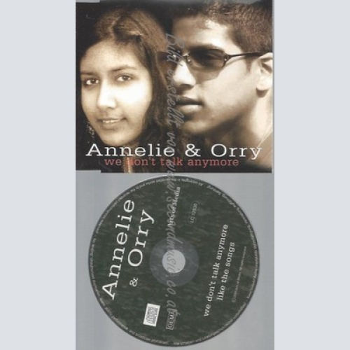 CD--ANNELIE & ORRY -- --- WE DON'T TALK ANYMORE