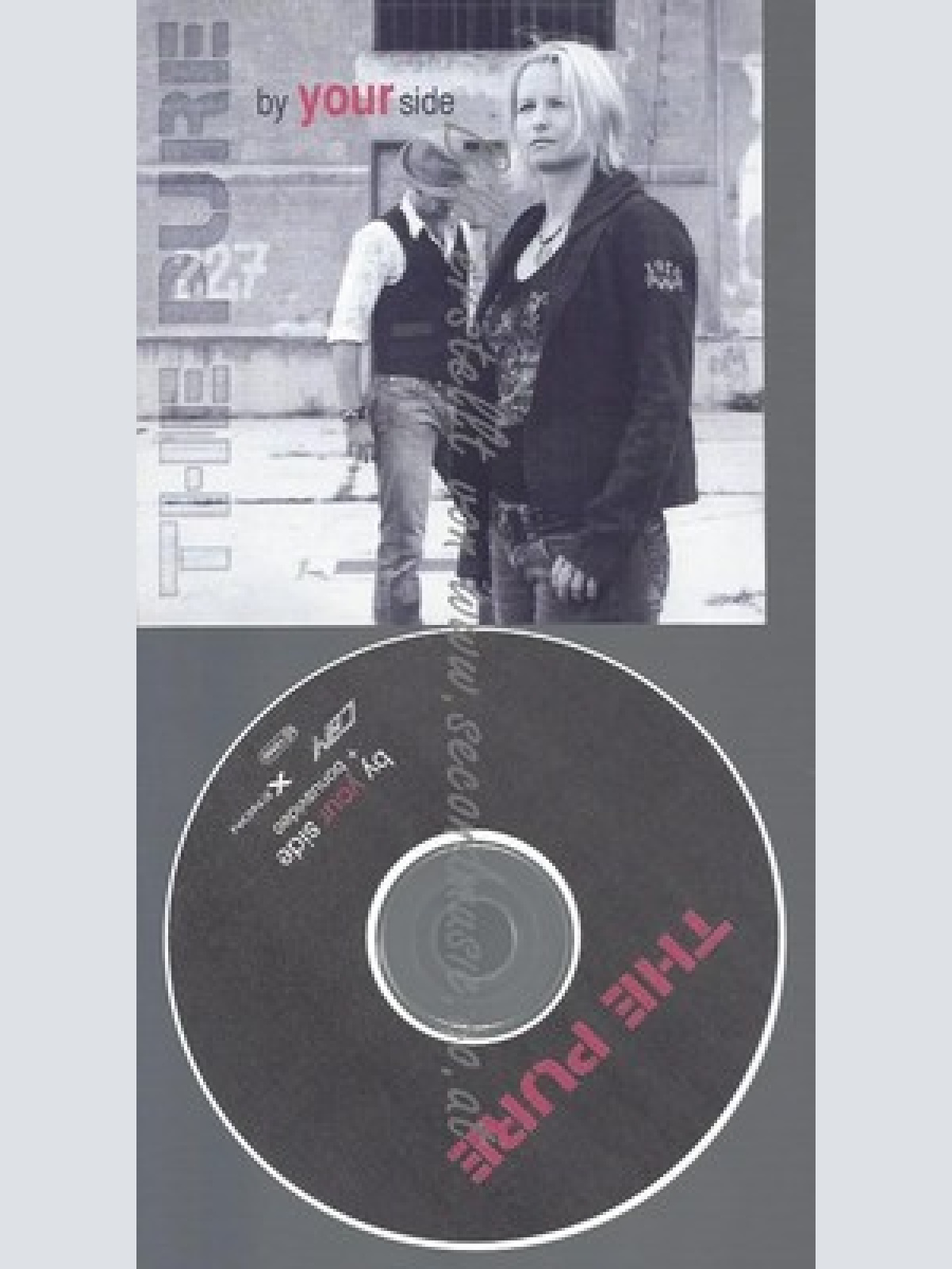 PROMO CD--THE PURE--BY YOUR SIDE--MIT INFOSHEET--
