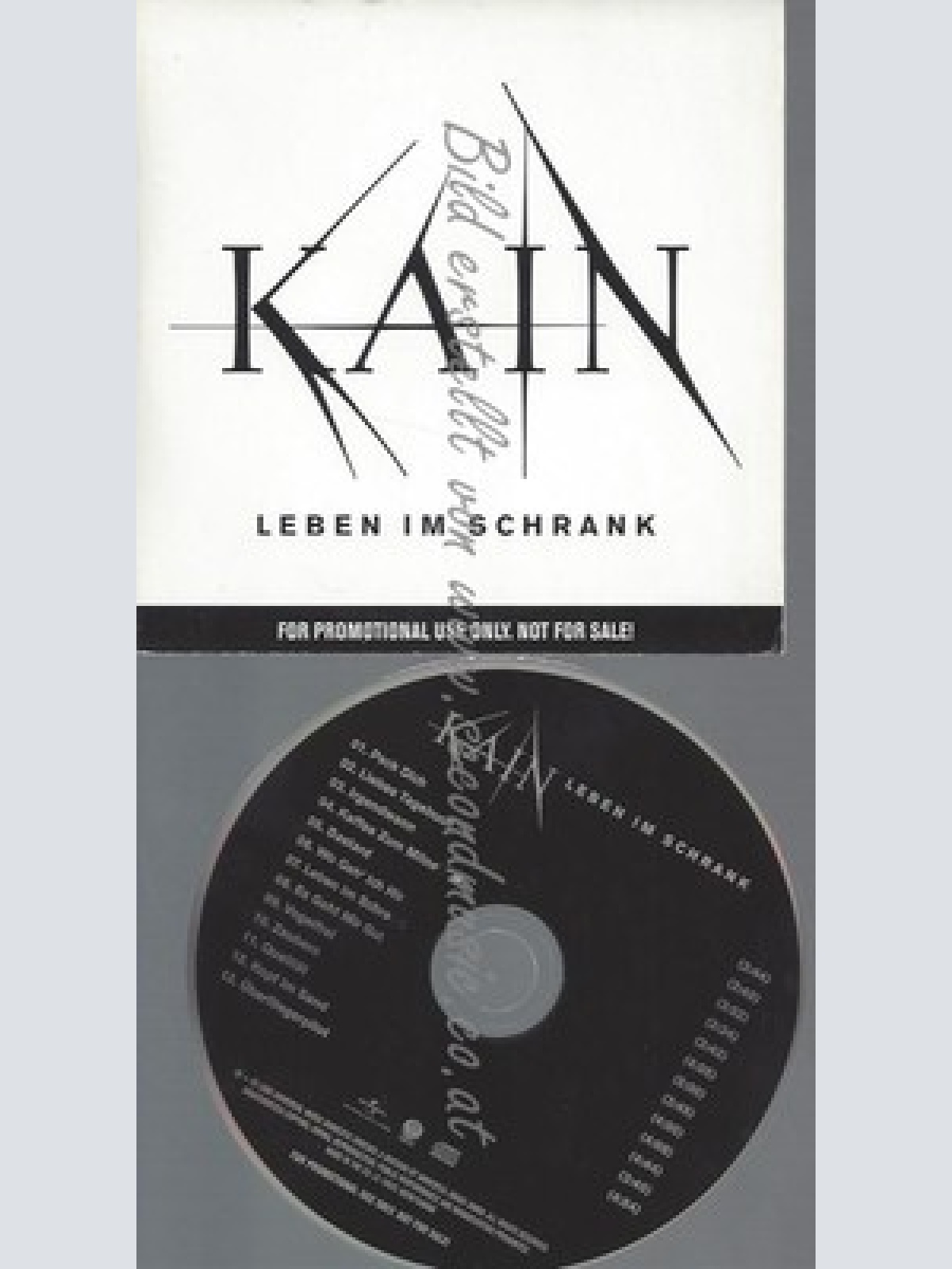 PROMO CD--KAIN--LEBEN IM SCHRANK--13TR