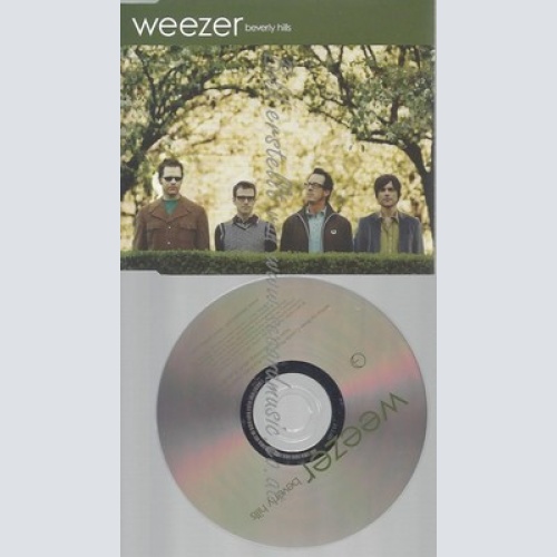 PROMO CD--WEEZER--BEVERLY HILLS