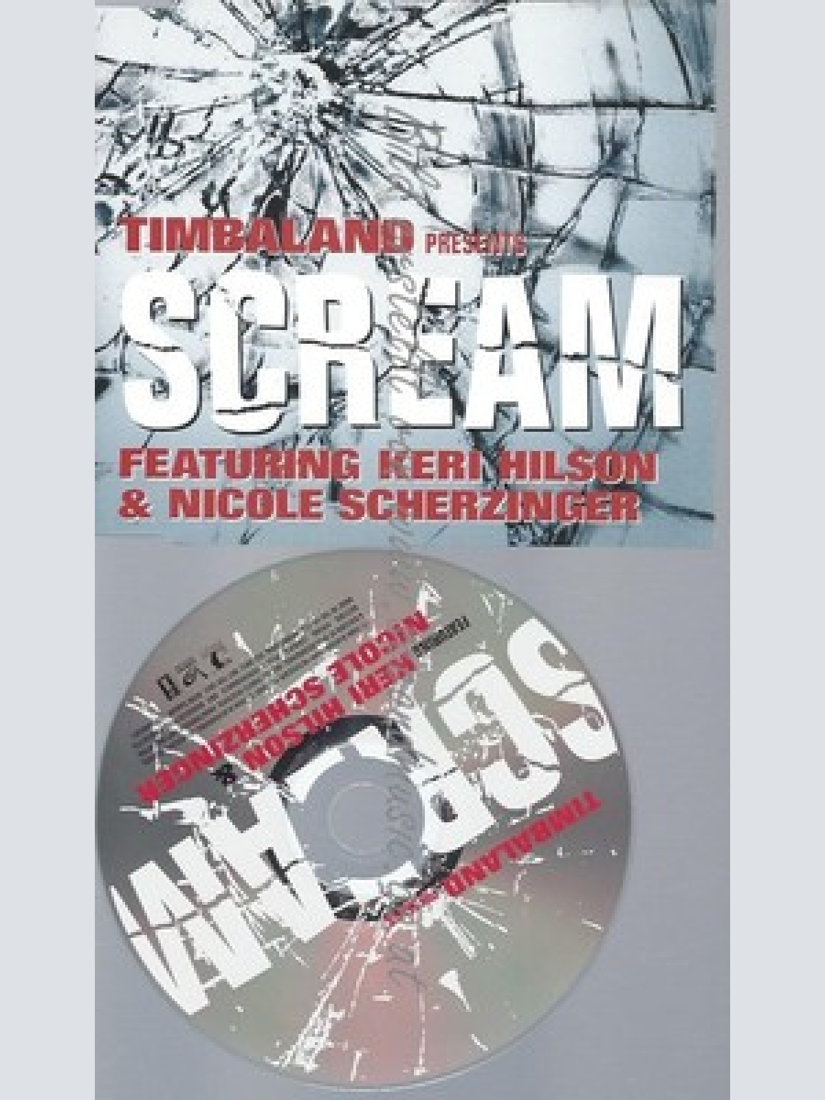 PROMO CD--TIMBALAND --SCREAM --1TR