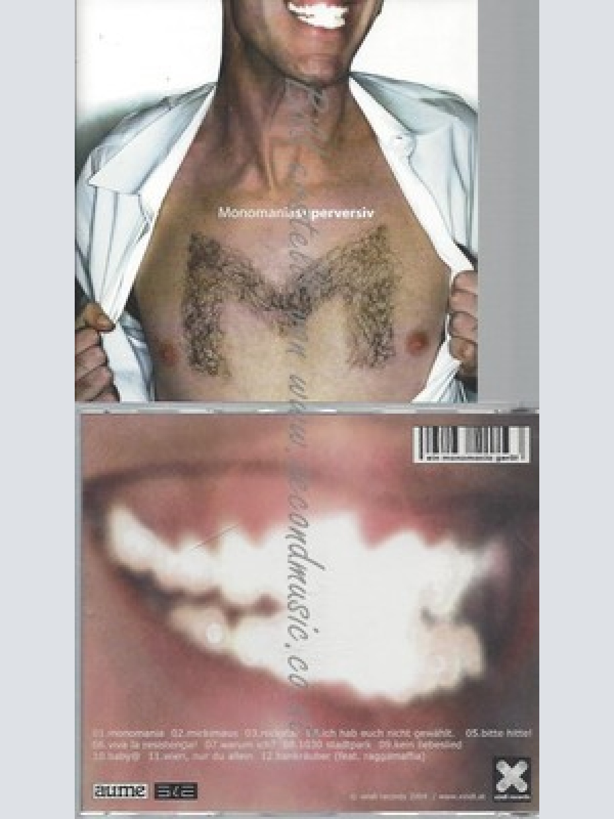 CD---MONOMANIA--SUPERVERSIV--12 TR