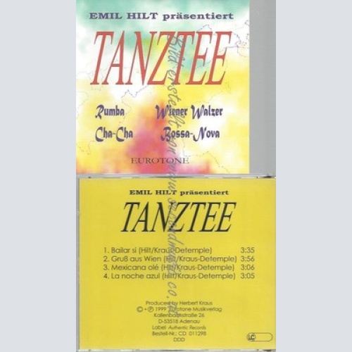 CD--EMIL HILT--TANZTEE--