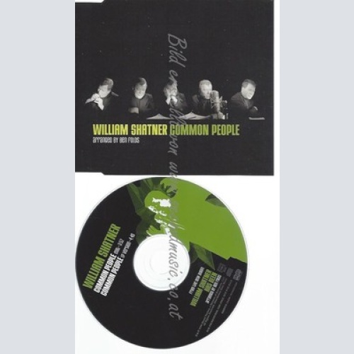 PROMO CD--WILLIAM SHATNER --COMMON PEOPLE --2TR