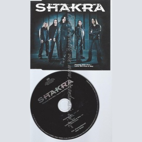 PROMO CD--SHAKRA--PLAYING WITH FIRE