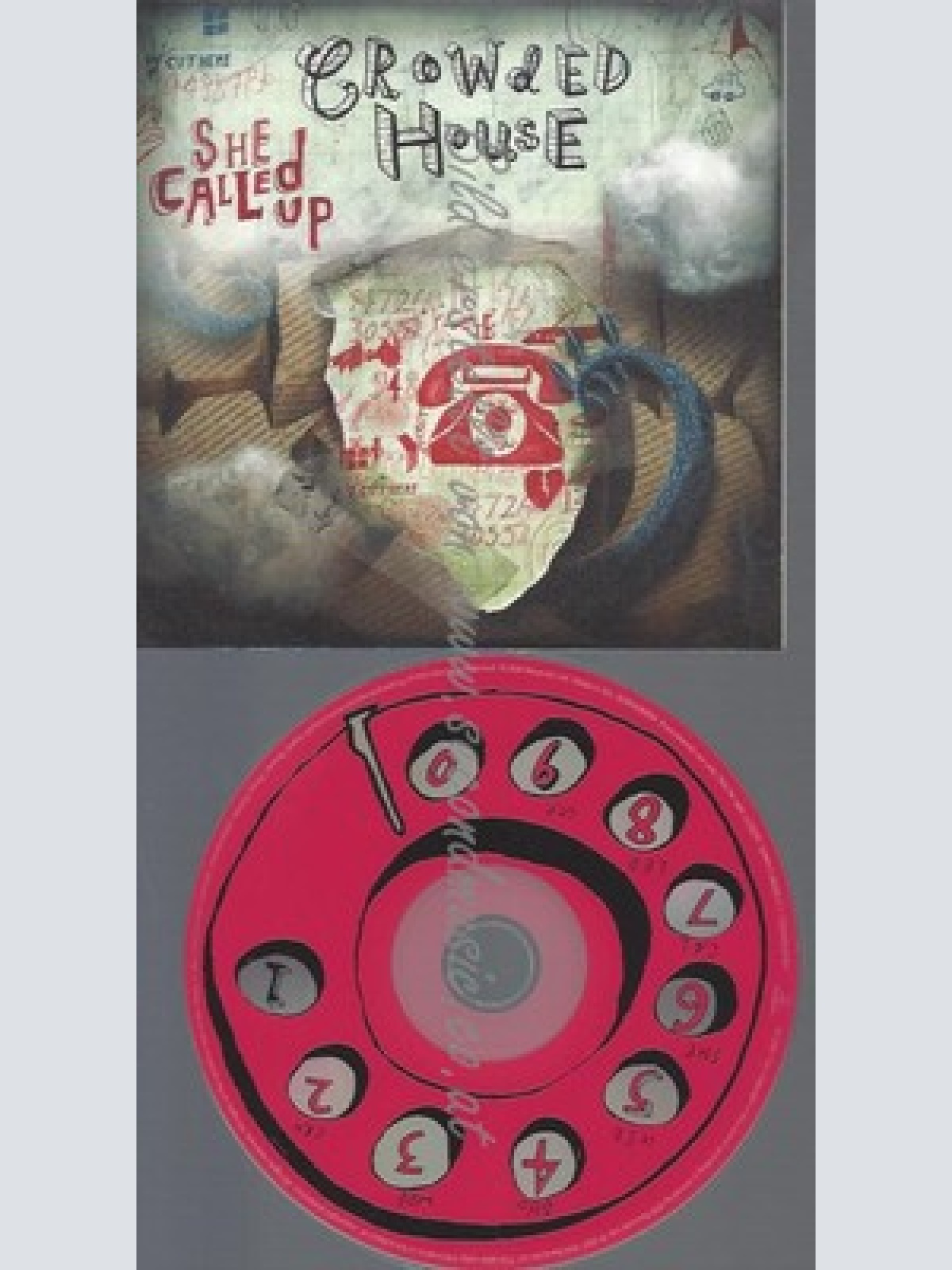 PROMO CD--CROWED HOUSE--SHE CALLED UP--3TR