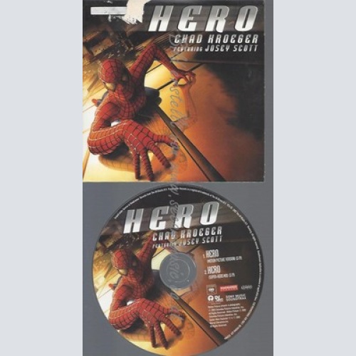PROMO CD--HERO--CHAD KROEGER--SPIDERMAN--2TR