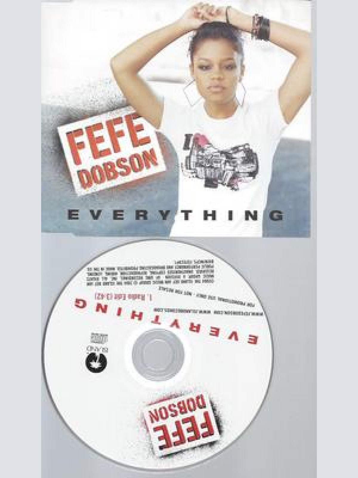 PROMO CD--FEFE DOBSON--EVERYTHING --1 TR