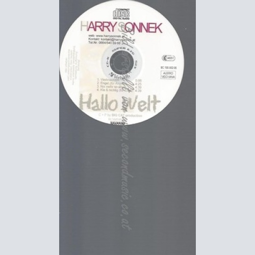 PROMO CD--HARRY SONNEK--HALLO WIEN --4TR