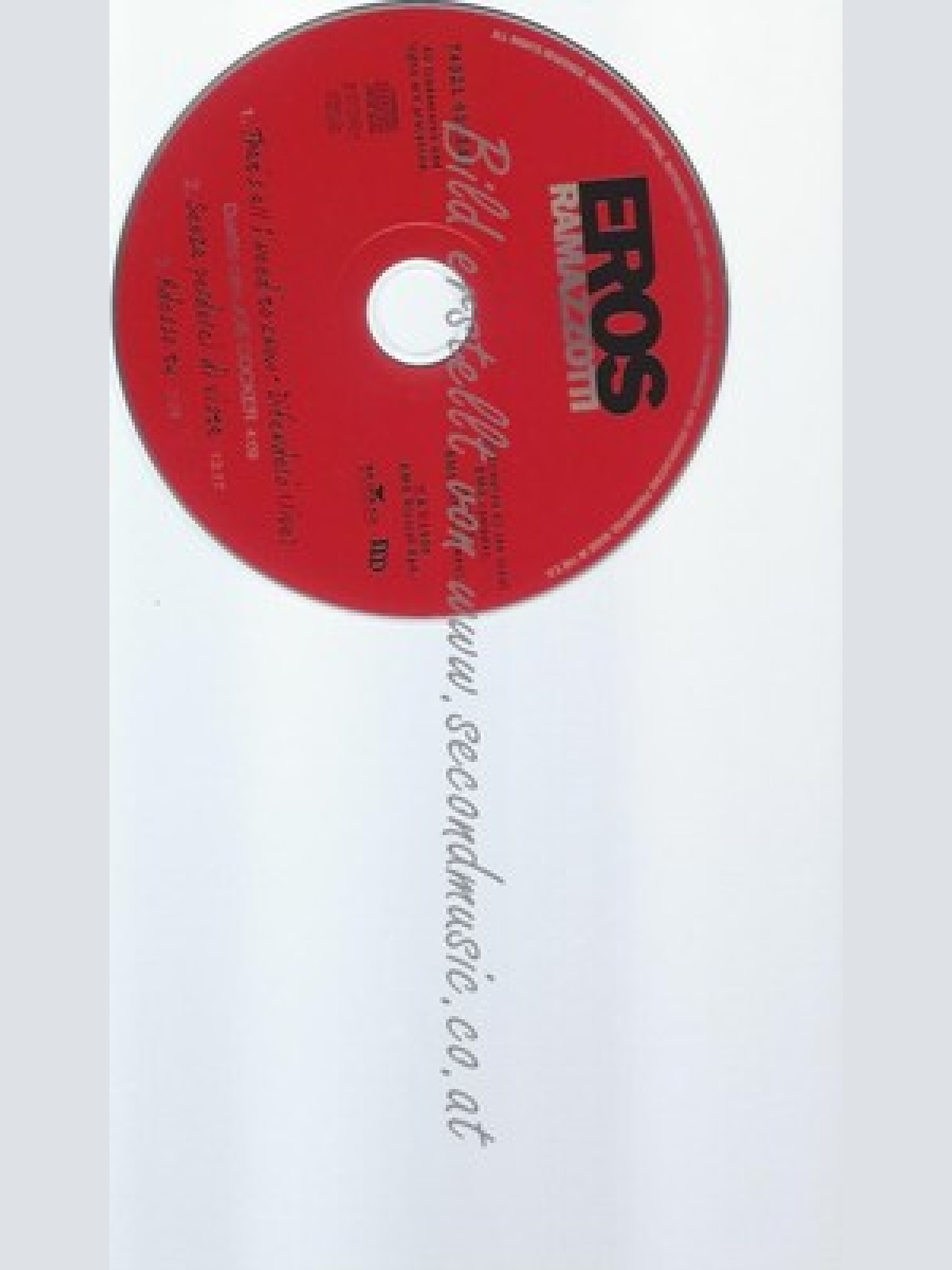 CD--EROS RAMAZZOTTI--THATA ALL I NEED T%O KNOW--LIVE--3 TR