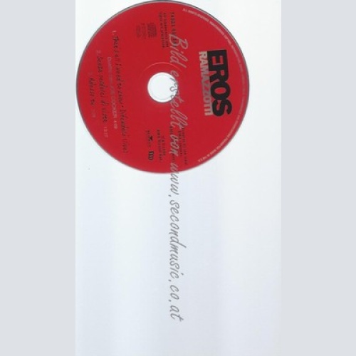 CD--EROS RAMAZZOTTI--THATA ALL I NEED T%O KNOW--LIVE--3 TR