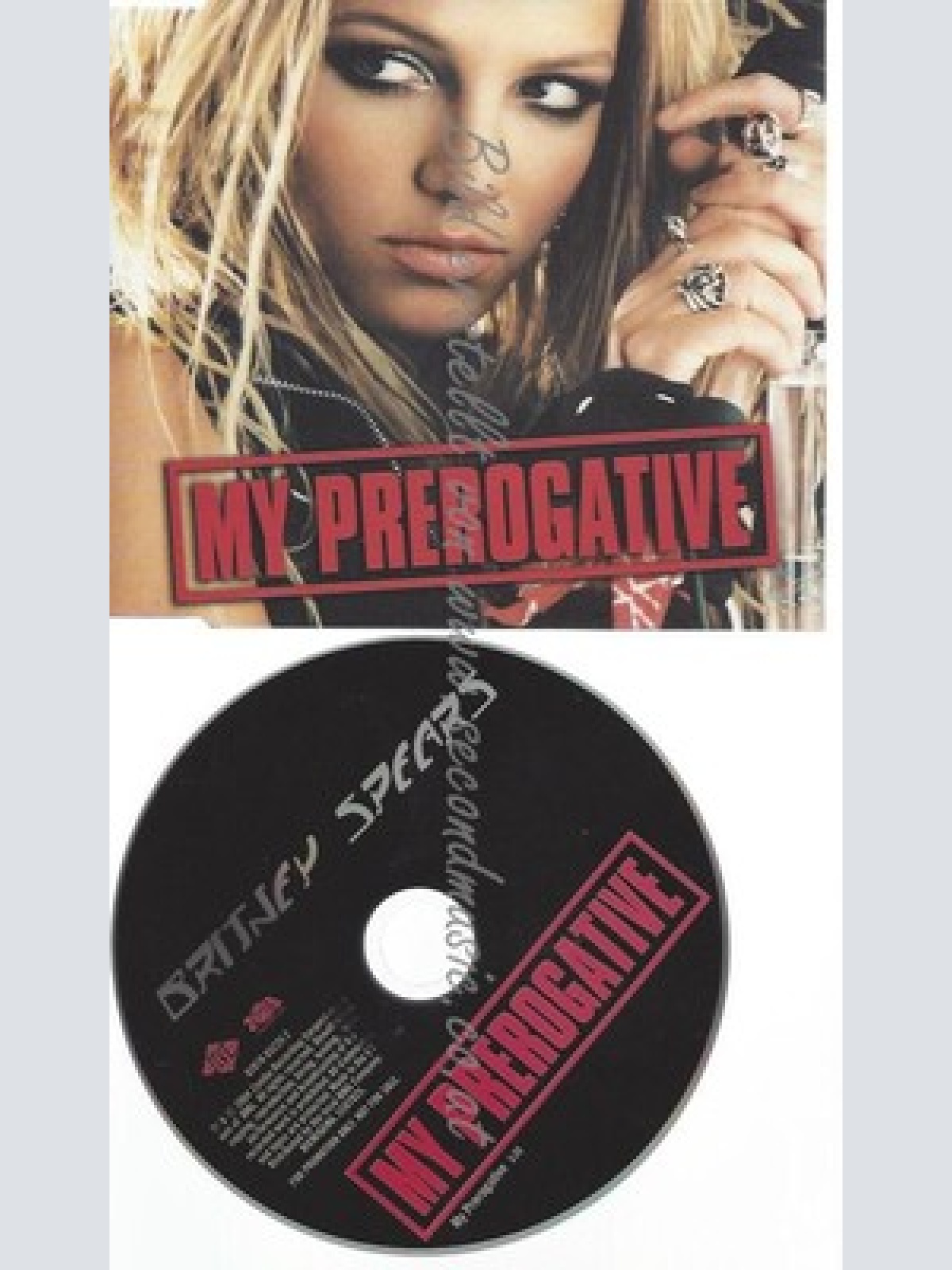 PROMO CD--BRITNEY SPEARS --MY PREOGATIVE --1TR