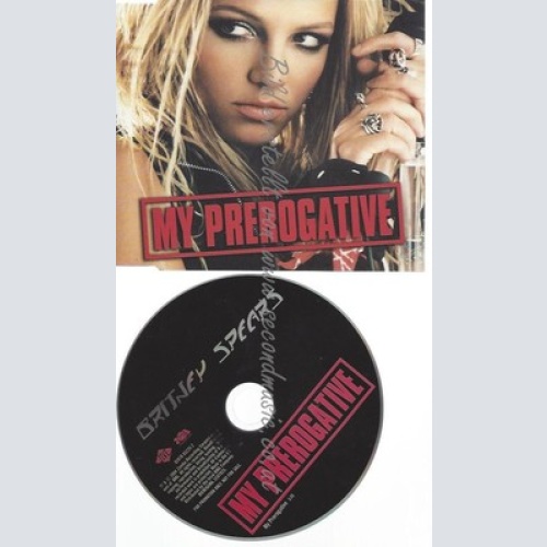 PROMO CD--BRITNEY SPEARS --MY PREOGATIVE --1TR