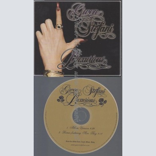 PROMO CD--GWEN STEFANI--LUXURIOUS--2TR