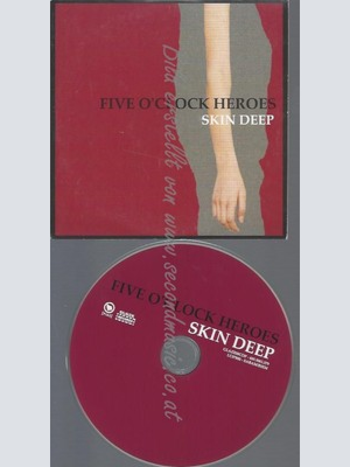 PROMO CD--SKIN DEEP--FIVE O CLOCK HEROES--2TR