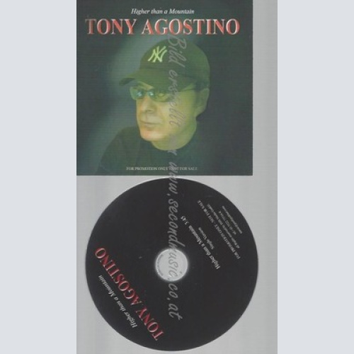 PROMO CD--TONY AGOSTINO--HIGHER THAN A MOUNTAIN