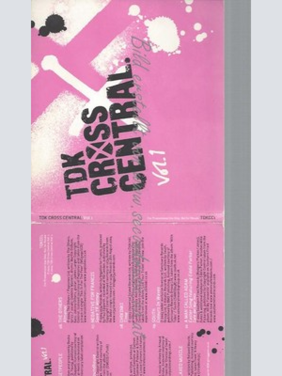 CD--TDK CROSS CENTRAL VOL 1--PROMO