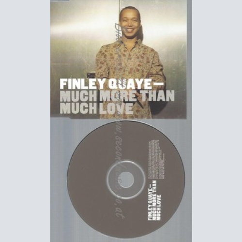 CD--FINLEY QUAYE--MUCH MORE THAN MUCH LOVE--PROMO