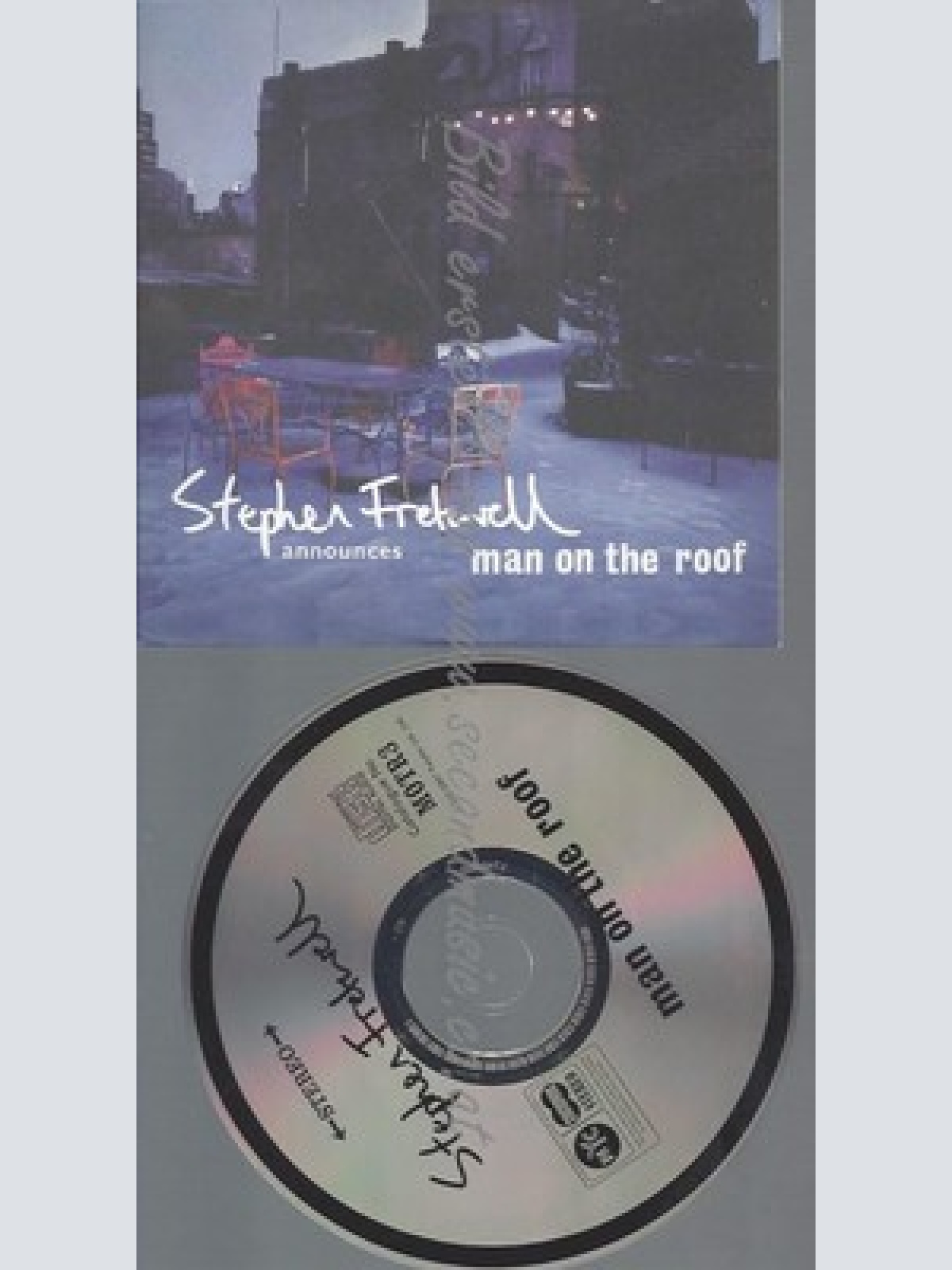 PROMO CD--STEPHEN FRETWELL--MAN IN THE ROOF--13TR