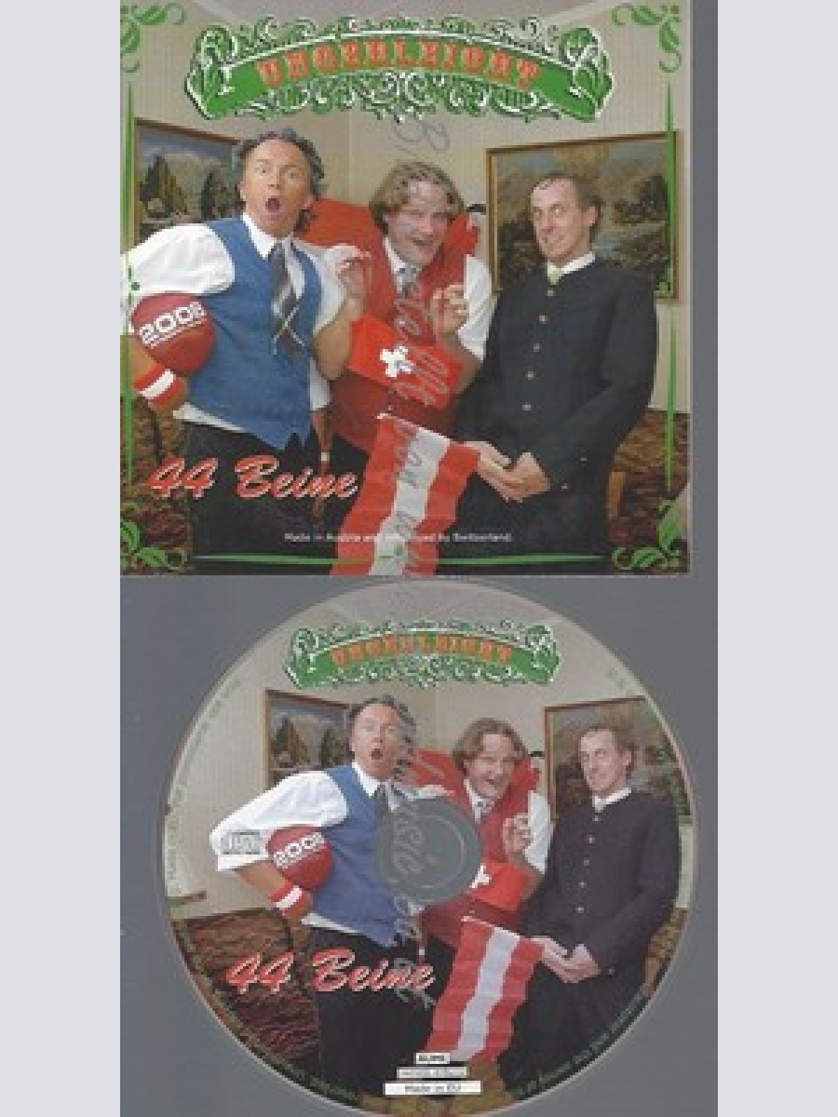 PROMO CD--UNGEBLEICHT--44 BEINE--1TR