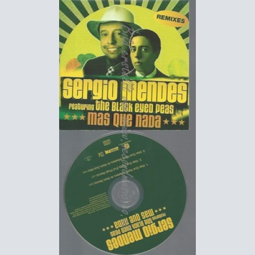PROMO CD--SERGIO MENDES---MAS QUES NADA--3TR