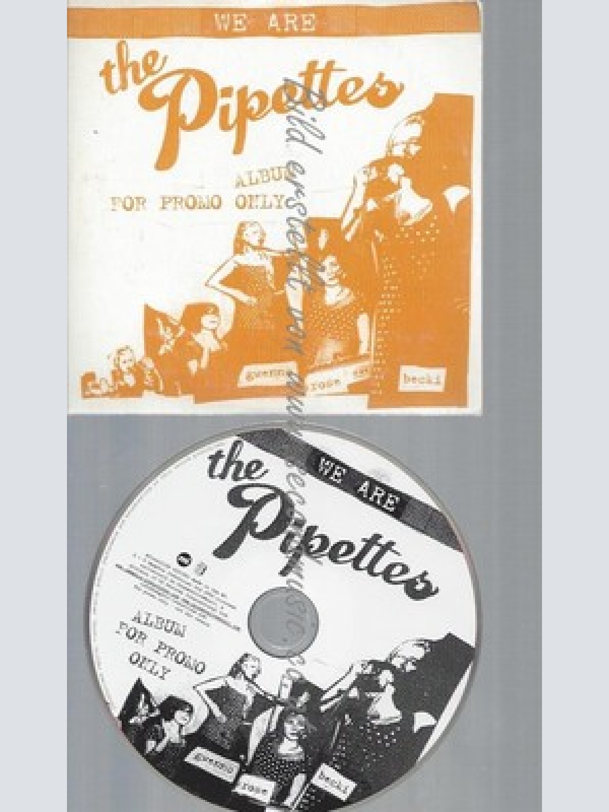 CD--CARDSLEEVE-THE PIPETTES--WE ARE--ALBUM--PROMO