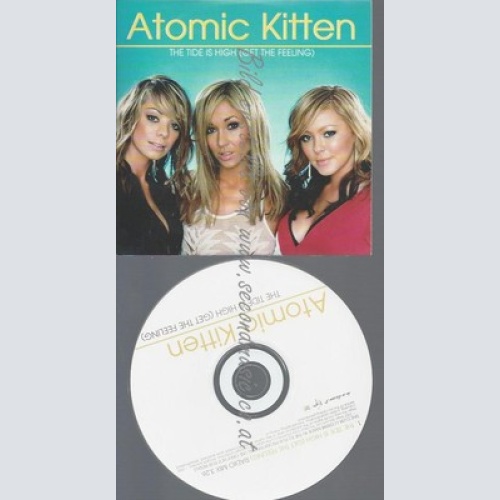 PROMO CD--ATOMIC KITTEN--THE TIDE IS HIGH