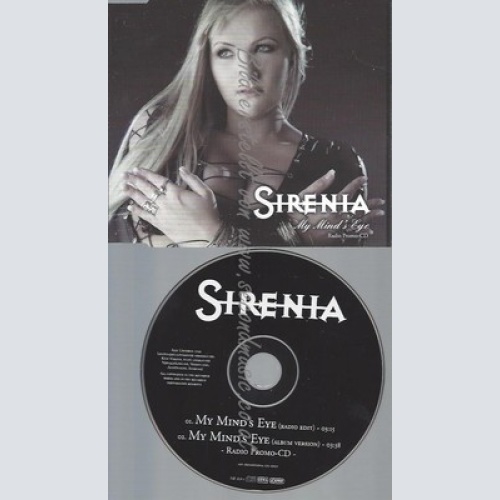 PROMO CD--SIRENIA-- MY MINDS EYE--2 TR