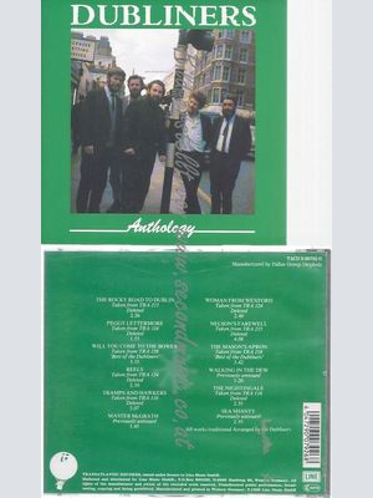 CD--THE DUBLINERS--ANTHOLOGY