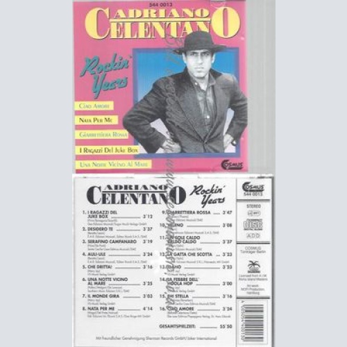 CD-- Adriano Celentano  Rockin' Years