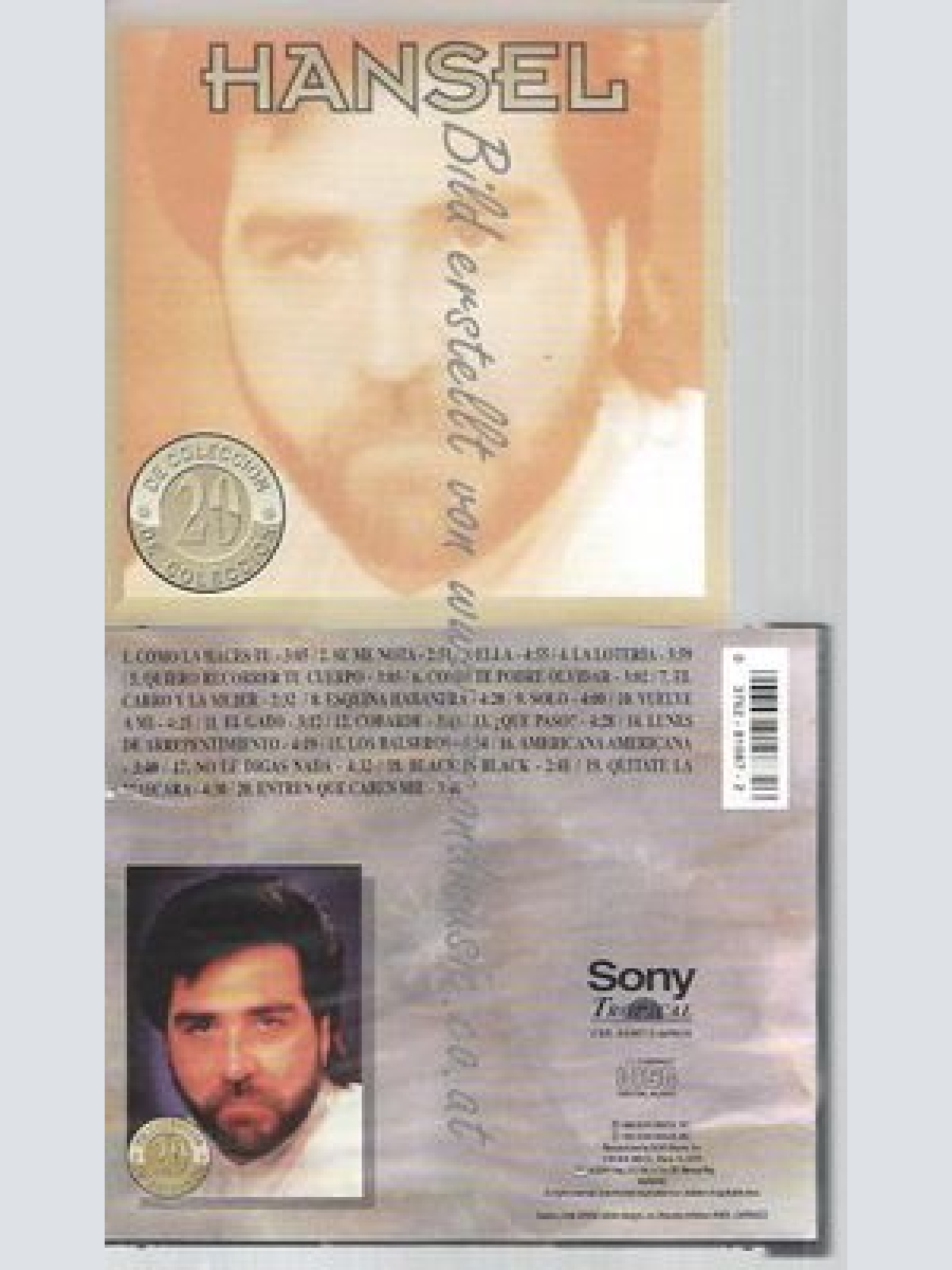 CD--HANSEL MARTINEZ-- DE COLECCION