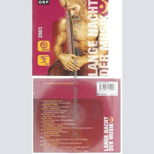 CD--DIVERSE--DIE LANGE NACHT DER MUSIK E-MU --JAZZ