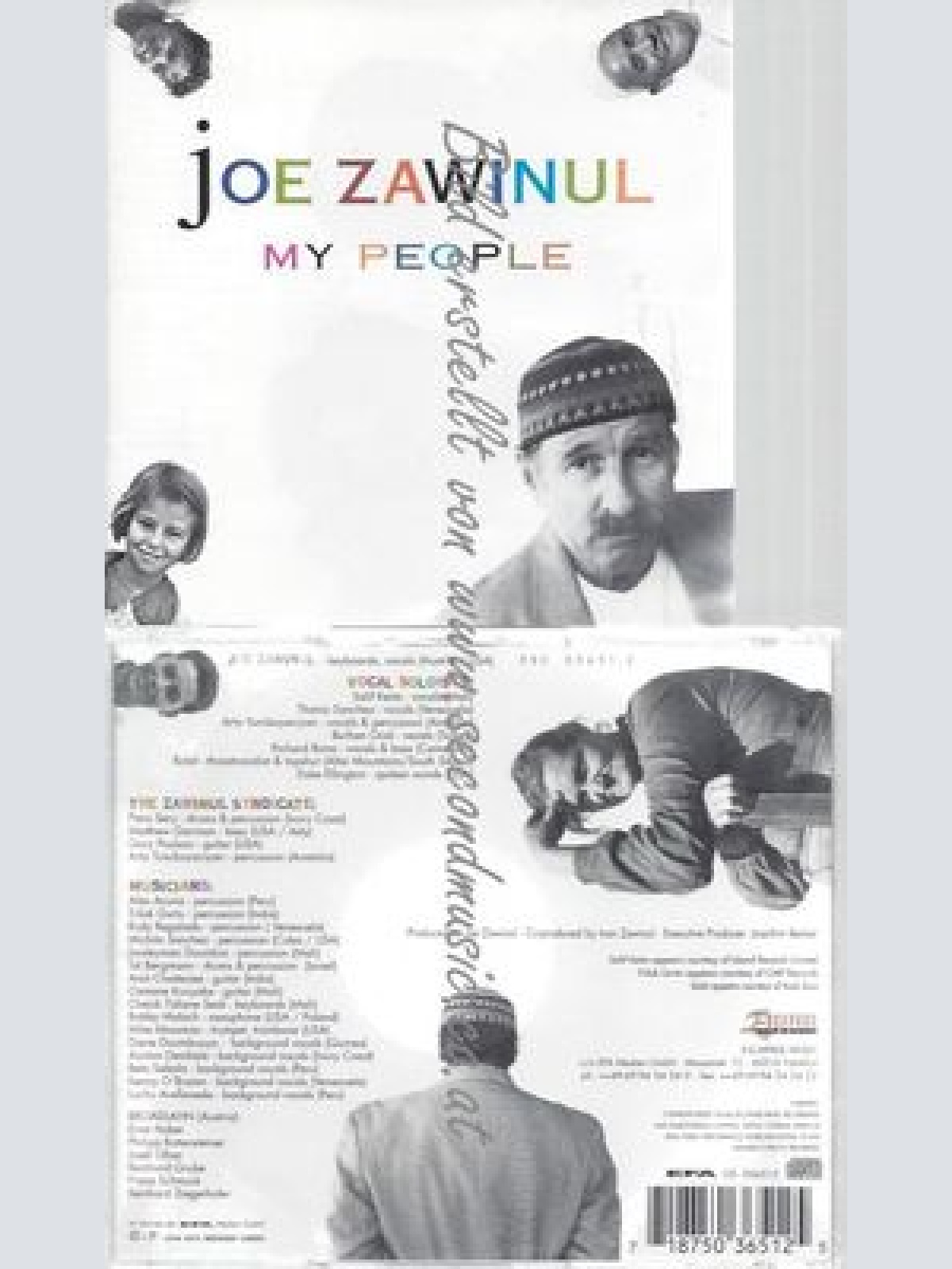 CD--JOE ZAWINUL--MY PEOPLE