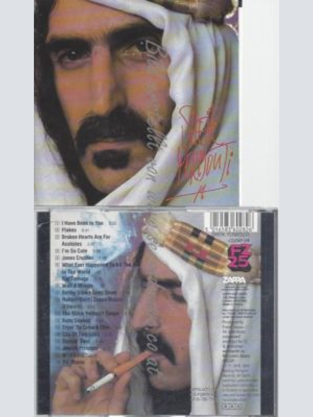 CD--FRANK ZAPPA--SHEIK YERBOUTI