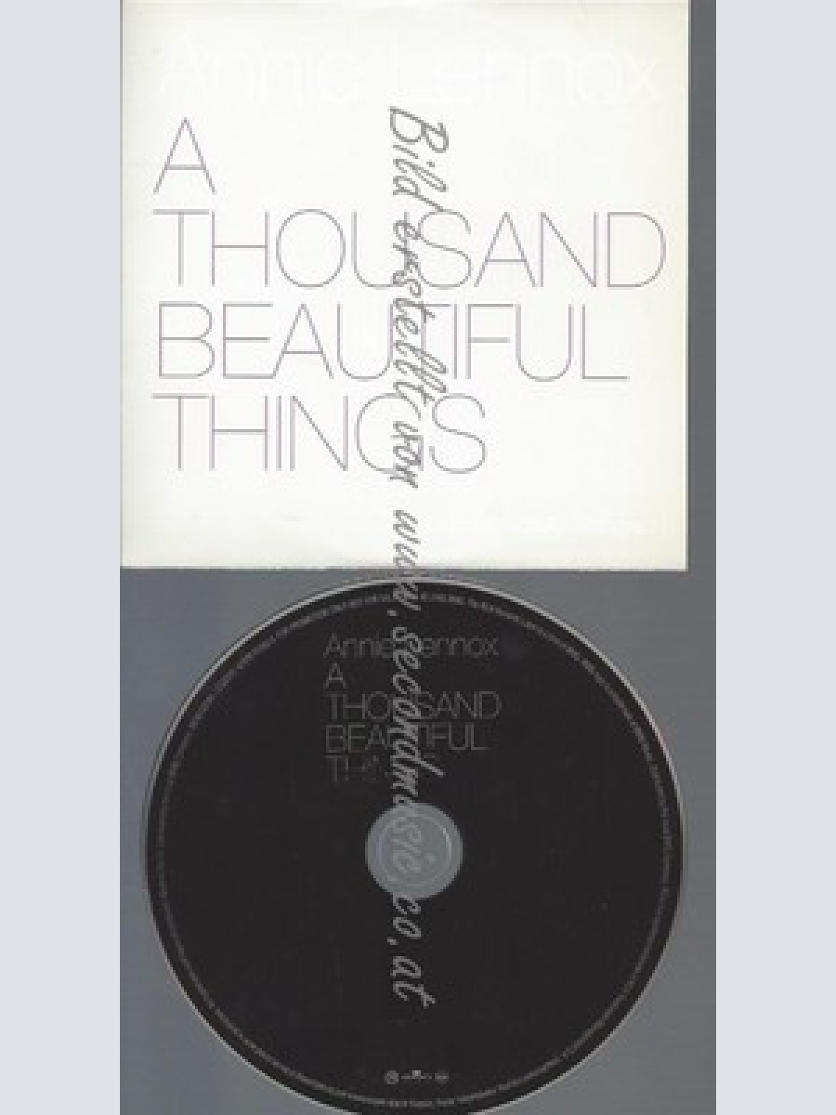 PROMO CD--ANNIE LENNOX--A THOUSAND BEAUTIFUL THINGS--1TR