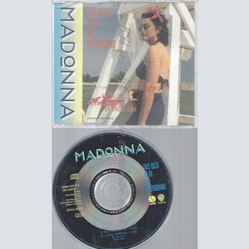 CD--MADONNA -- --- THIS USED TO BE MY PLAYGROUND