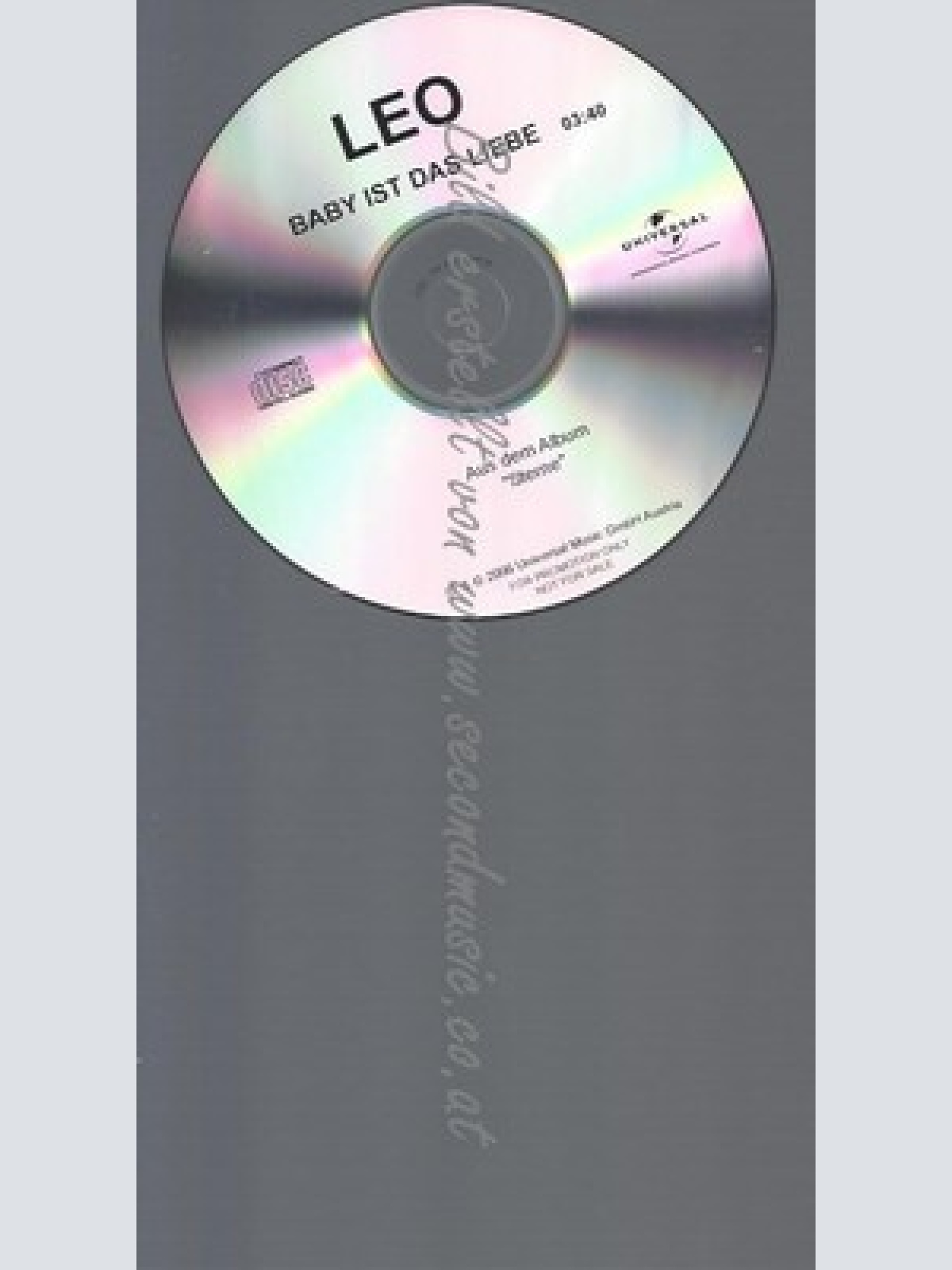 PROMO CD--LEO--BABY IST DAS LIEBE--