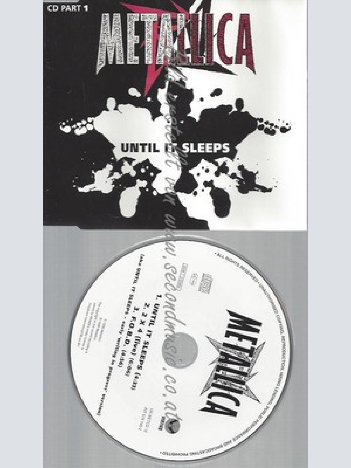 CD--METALLICA -- --- UNTIL IT SLEEPS