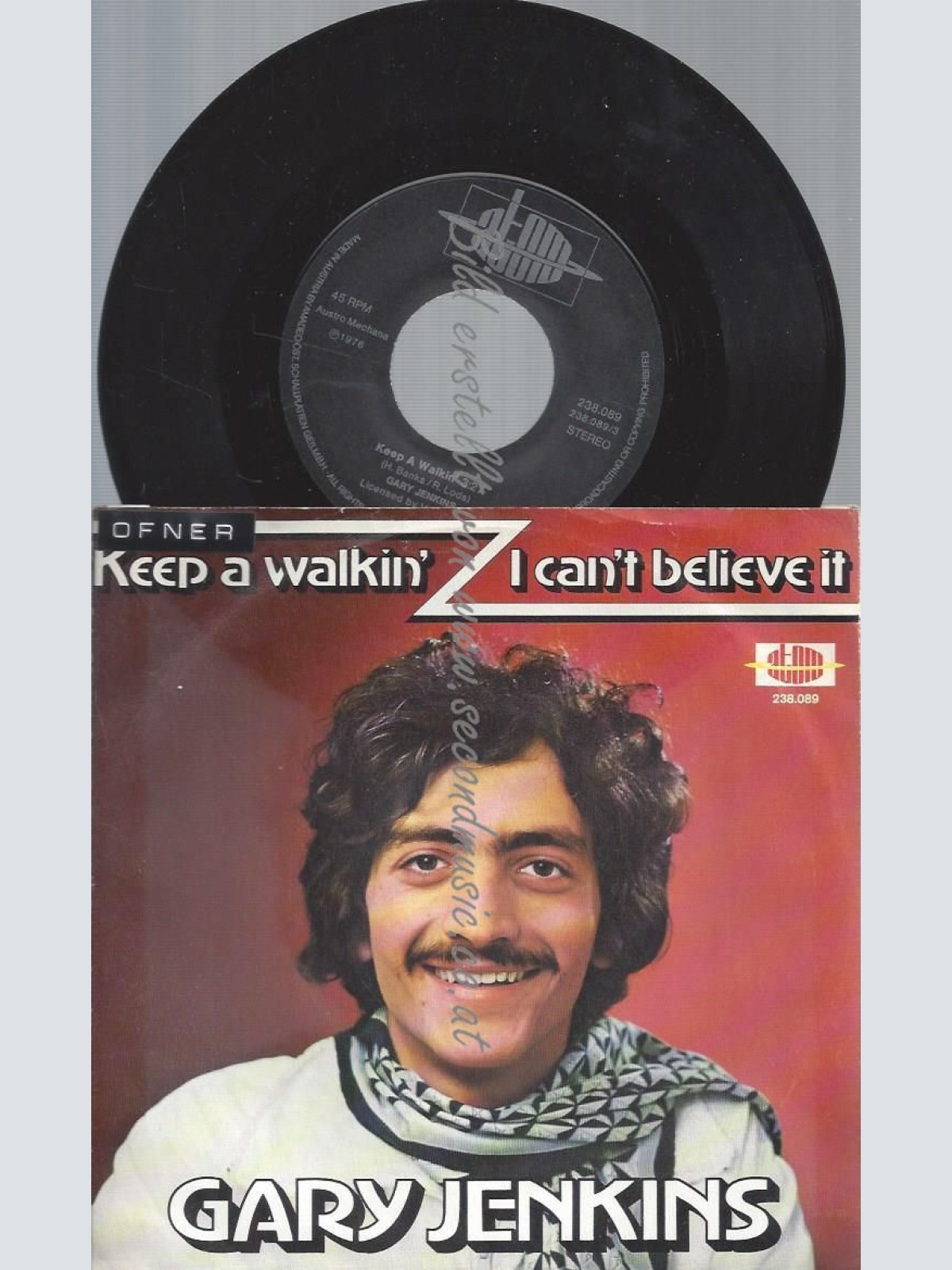 7"  Gary Jenkins – Keep A Walkin