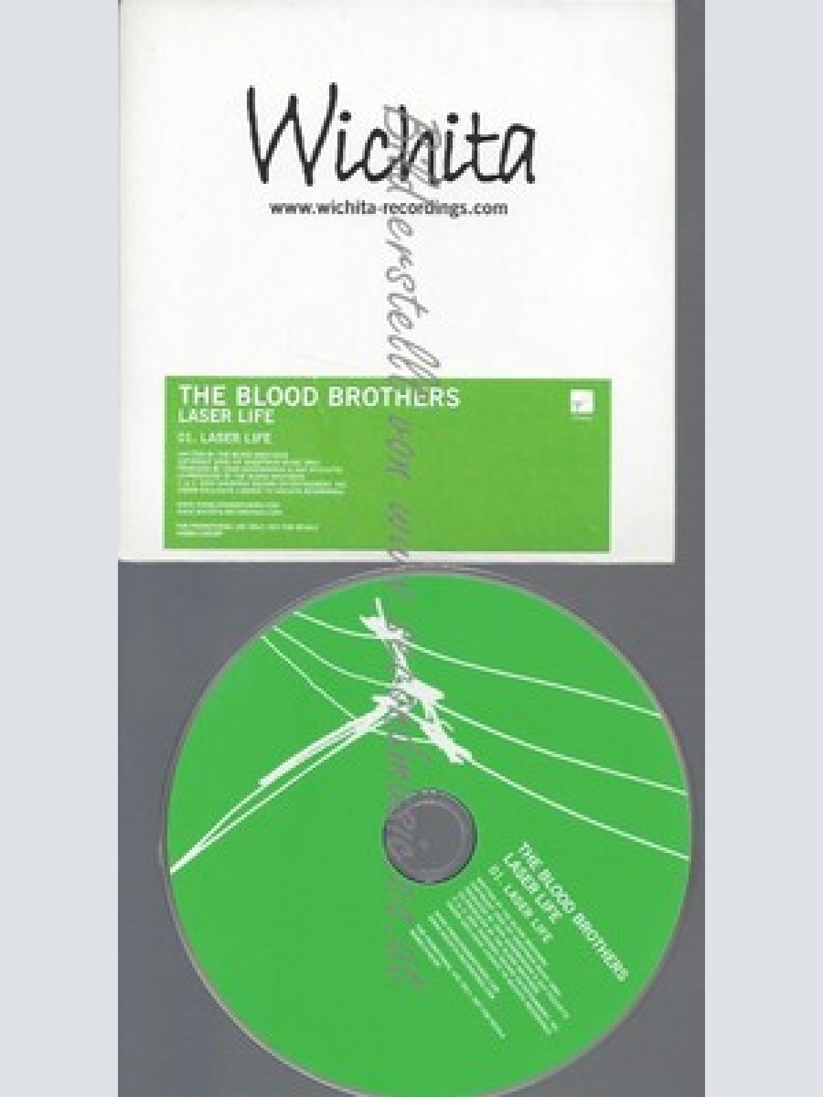 PROMO CD--THE BLOOD BROTHERS--LASER LIFE--1TR