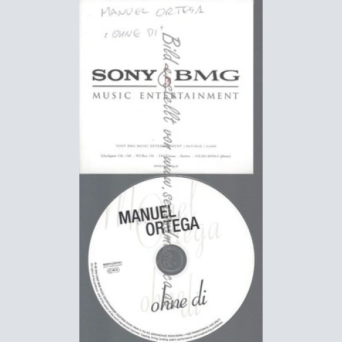 PROMO CD--MANUEL ORTEGA--OHNE DI--1TR