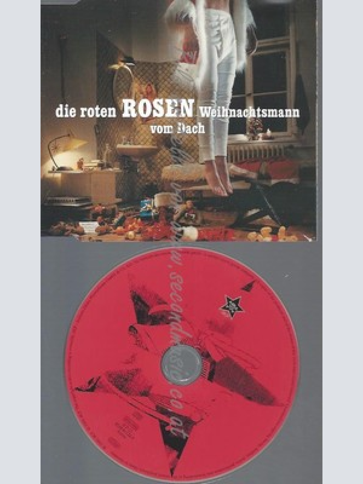 CD--/ DIE ROTEN ROSEN -- --- WEIHNACHTSMANN VOM DACH