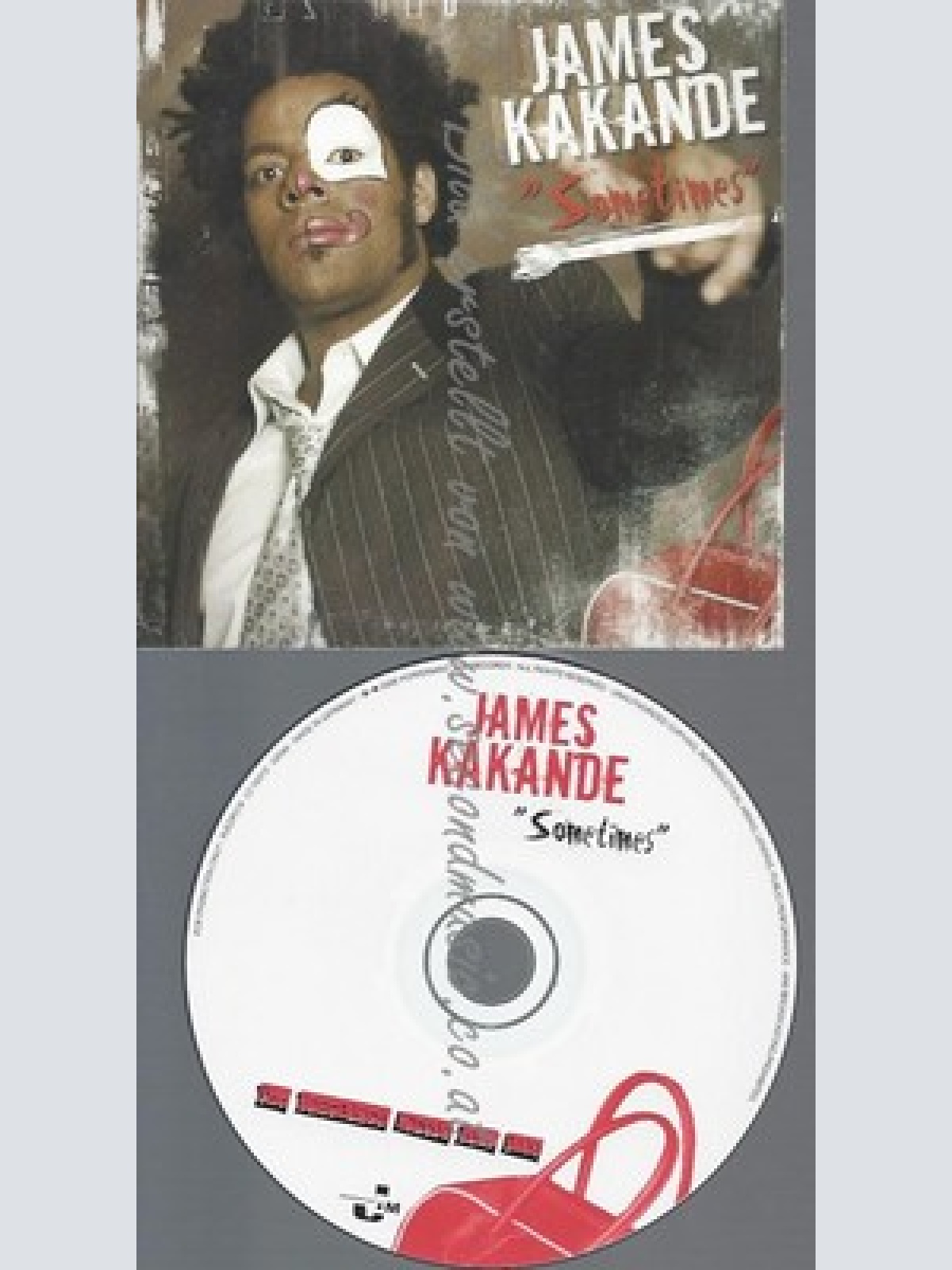 PROMO CD--JAMES KAKANDE--SOMETIMES--1TR