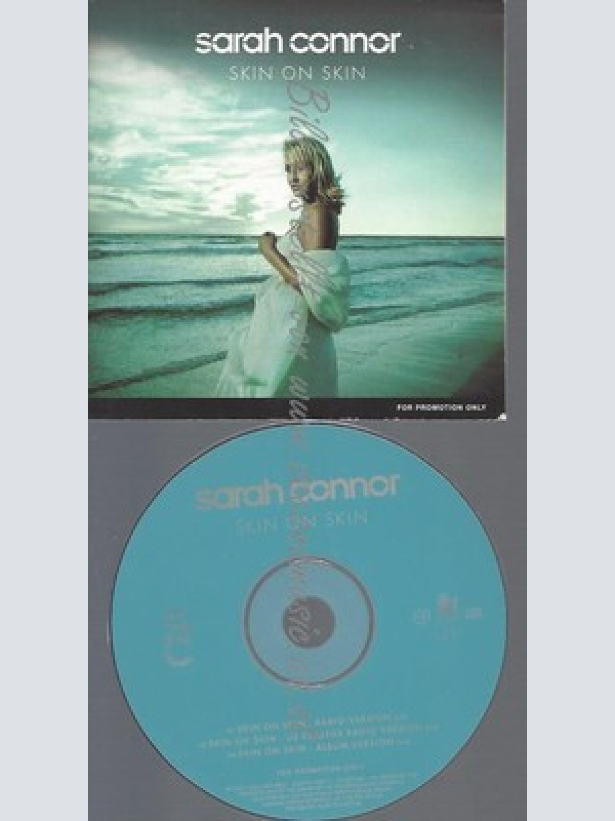 PROMO CD--SARAH CONNOR--SKIN ON SKIN--3TR